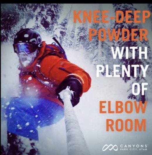 Canyons — Knee-deep powder with plenty of elbow room